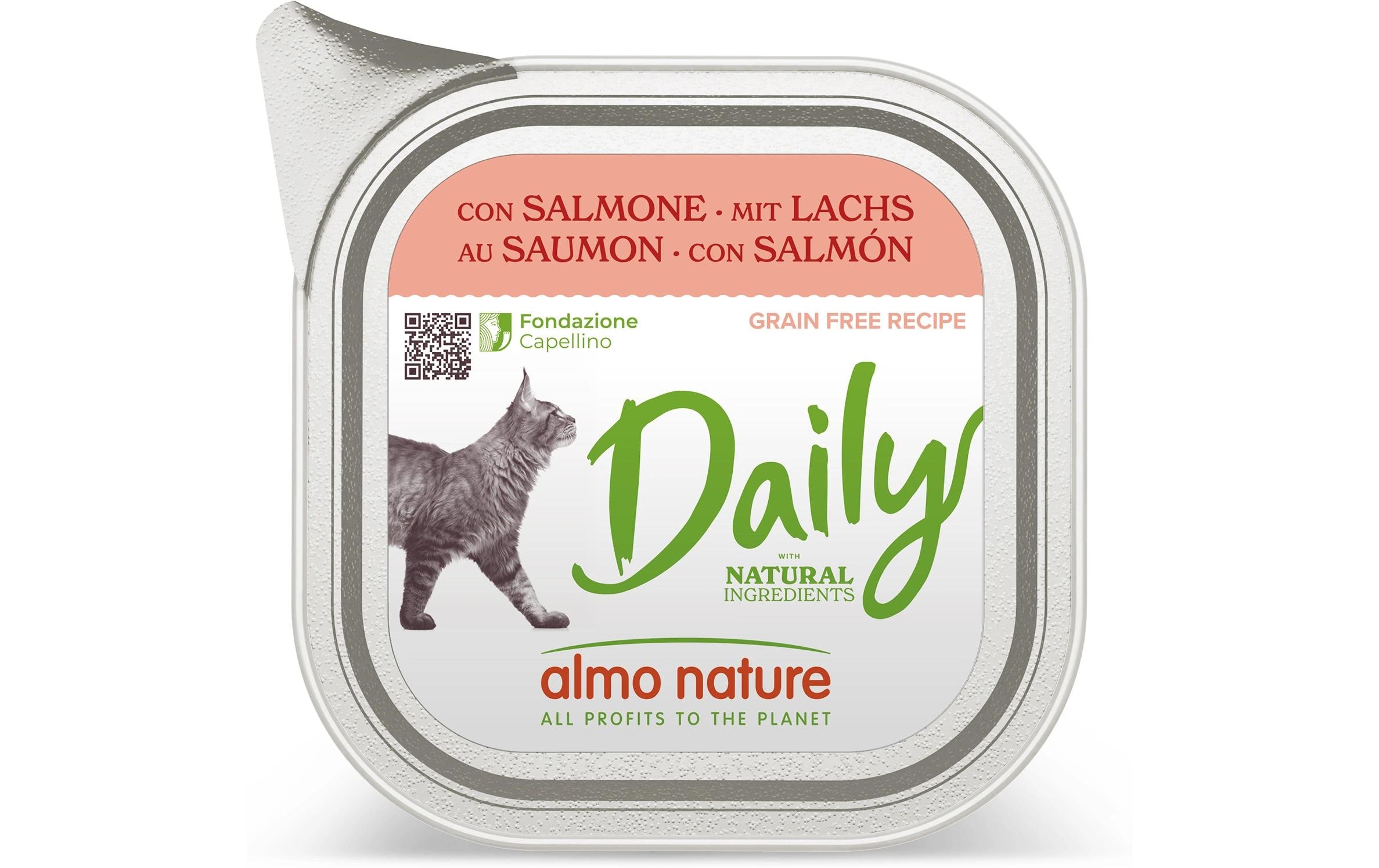 Almo Nature Nassfutter Daily mit Lachs 100g