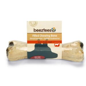 Beeztees Kausnack Knochen mit Pansen, 15 cm, 1 Stk.