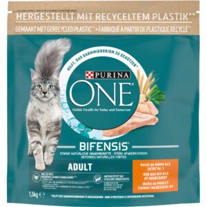 Purina ONE Trockenfutter Adult Huhn & Vollkorn, 1.5 kg