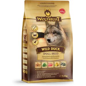 Wolfsblut Trockenfutter Dog Small Breed Wild Duck Adult, 7.5 kg