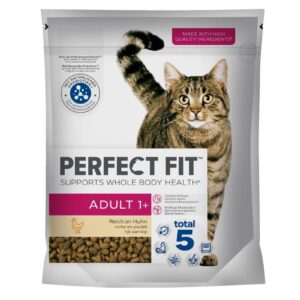 Perfect Fit Trockenfutter Cat Adult mit Huhn, 750 g