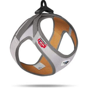 curli Geschirr Glow Clasp Vest XL Grau