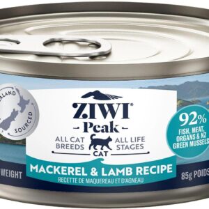 ZIWI Peak Nassfutter Makarele und Lamm Dose 85 g