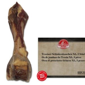 Swiss Mountain Petfood Tessiner Schinkenknochen XL, 300 – 380 g