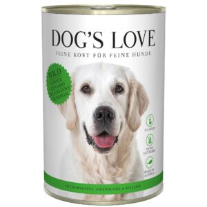 Dog’s Love Nassfutter Adult Wild, 400 g