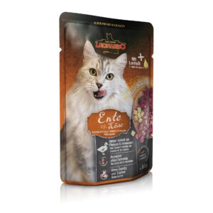 Leonardo Cat Food Nassfutter Ente & Käse, 85 g