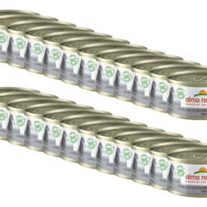 Almo Nature Nassfutter HFC Natural Thunfisch mit Jungsardellen, 24×70 g