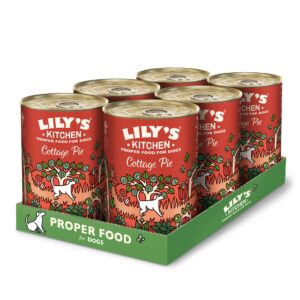 Lily’s Kitchen Nassfutter Rind und Gemüse, 6 x 400 g