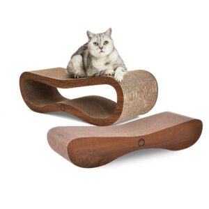 CanadianCat Kratzmöbel Set Orbit & Satellite Walnuss