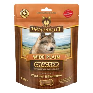 Wolfsblut Snack Cracker Wide Plain, 225 g