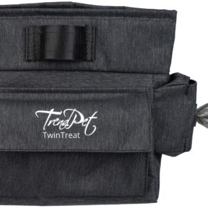 TrendPet Snack-Tasche TwinTreat, Grau
