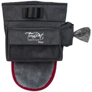 TrendPet Snack-Tasche TwinTreat Plus, Grau
