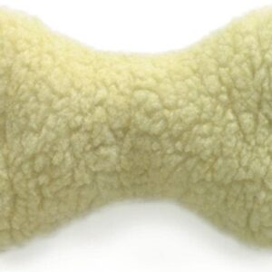 SwissPet Hunde-Spielzeug Spielknochen Lammfell, 25 cm