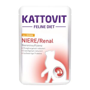 Kattovit Nassfutter Niere/Renal Huhn, 85 g