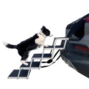 SwissPet Hundetreppe, 5 Stufen, Aluminium