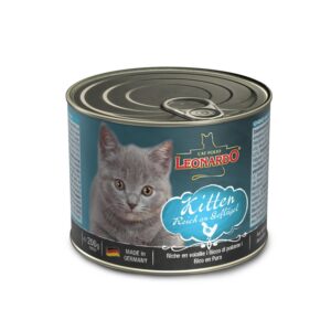 Leonardo Cat Food Nassfutter Kitten, 200 g