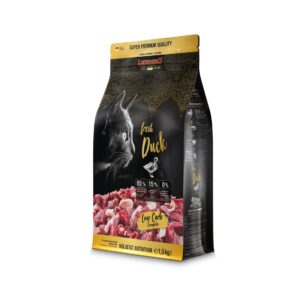 Leonardo Cat Food Trockenfutter Fresh Ente, 1.5 kg