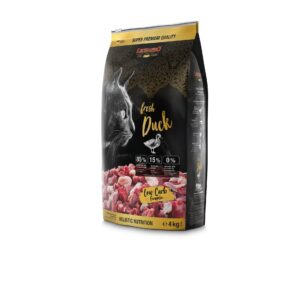 Leonardo Cat Food Trockenfutter Fresh Ente, 4 kg