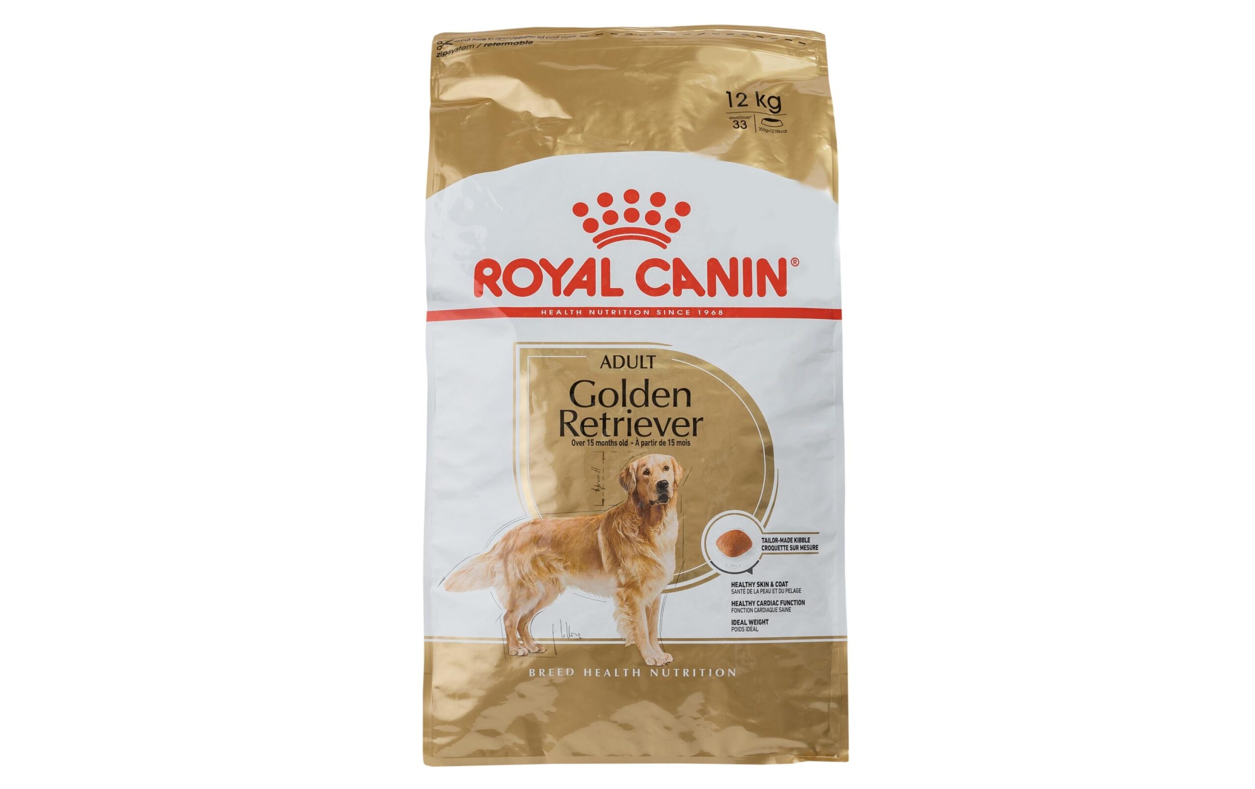 Royal Canin Trockenfutter Breed Nutrition Golden Retriever Adult, 12 kg