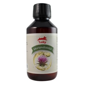 Leiky Hunde-Nahrungsergänzung Mariendistelöl, 200 ml