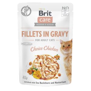 Brit Nassfutter Care Fillets Sauce Huhn, 85 g