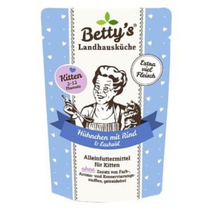 Betty’s Landhausküche Nassfutter Hühnchen mit Rind, 100 g