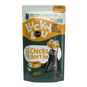 Lucky Lou Nassfutter Lifestage Senior Geflügel, 125 g