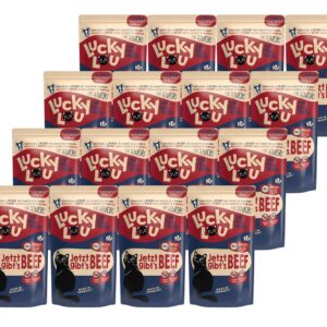 Lucky Lou Nassfutter Lifestage Senior Geflügel & Rind, 16 x 125 g