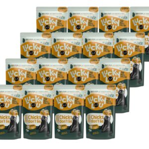 Lucky Lou Nassfutter Lifestage Senior Geflügel, 16 x 125 g