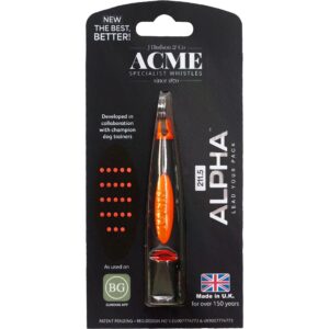 ACME Hochfrequenzpfeife Alpha 211.5, Schwarz/Orange