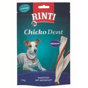 Rinti Kausticks Chicko Dent M, Ente, 150 g