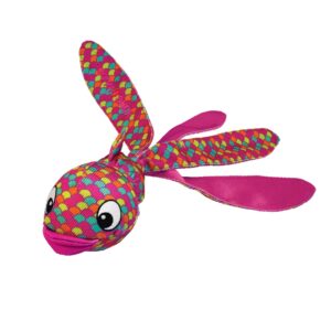 Kong Hunde-Spielzeug Wubba Finz Fisch S, pink
