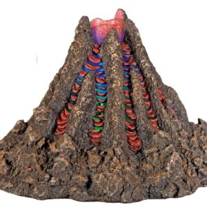 Nobby Aqua Ornaments Vulkan mit LED 22.7 x 19.5 x 14.5 cm