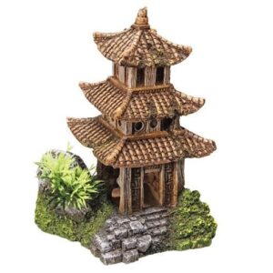 Nobby Aqua Ornaments Asiatischer Tempel 10 x 9 x 14.5 cm