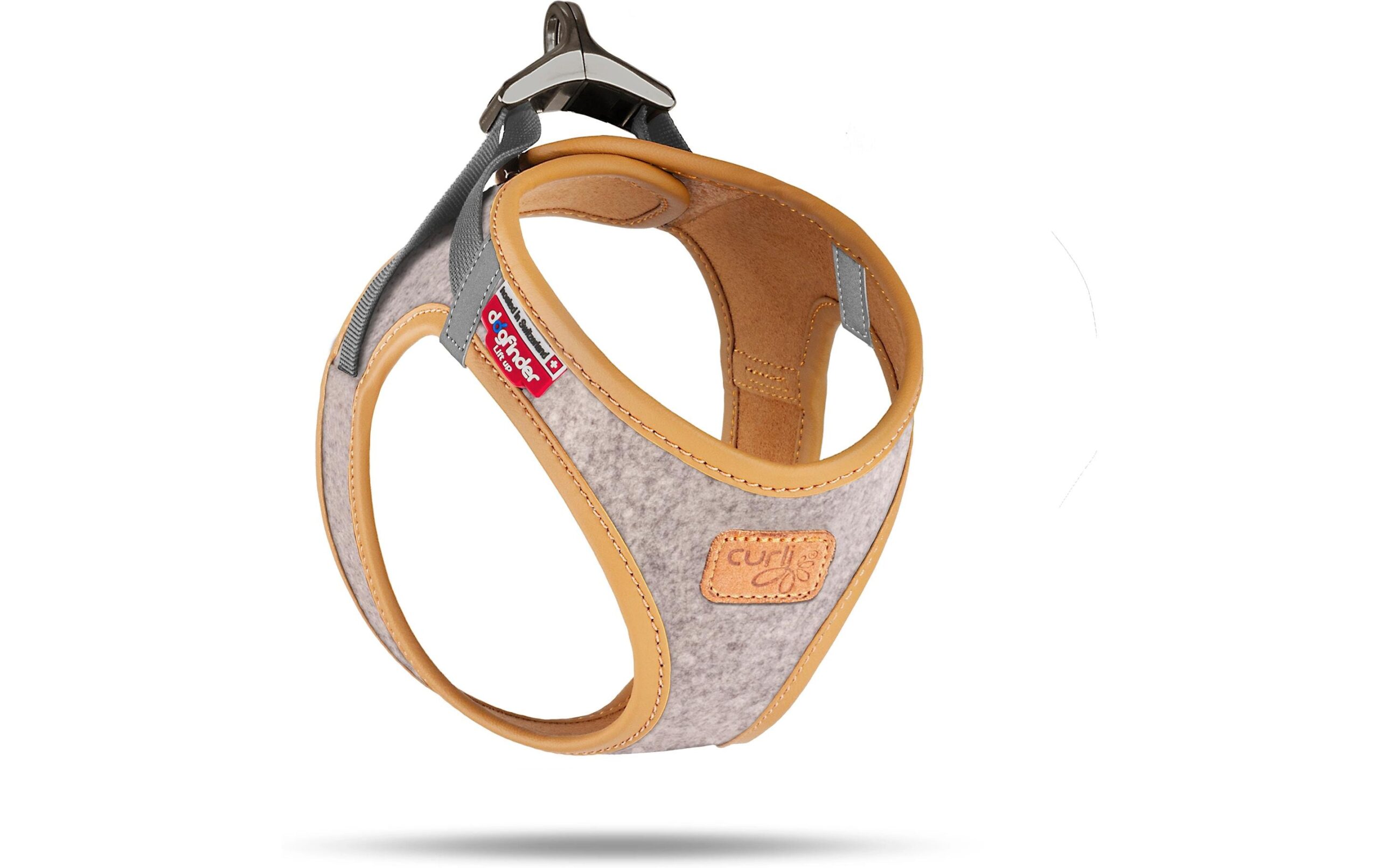 curli Geschirr Vest Alpine Clasp 3XS Light Gray