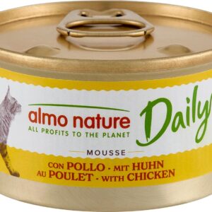 Almo Nature Nassfutter Daily Mousse mit Huhn, 85 g