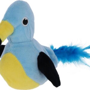Kerbl Katzen-Spielzeug Jumping Bird 17 cm x 12.5 cm