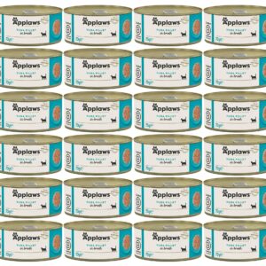 Applaws Nassfutter Dose Thunfischfilet, 24 x 70 g
