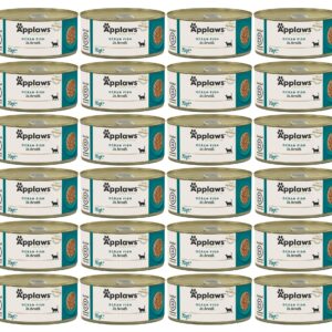Applaws Nassfutter Dose Meeresfisch, 24 x 70 g
