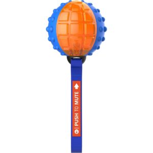 GiGwi Hunde-Spielzeug Push to mute, Ball, Blau/Orange