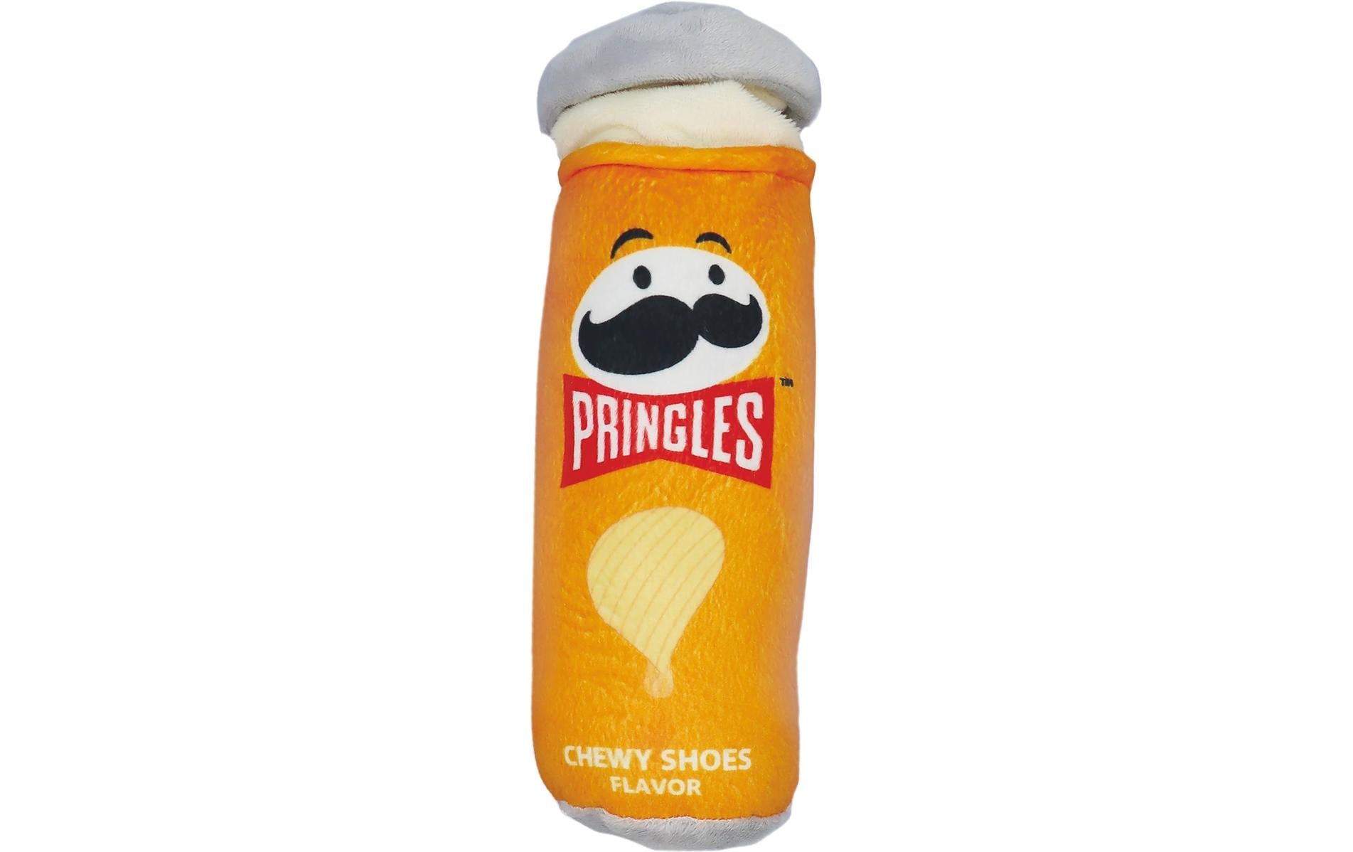 Record Hunde-Spielzeug Plüschtier Pringles 7 x 26 cm, Orange