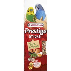 Versele Laga Ziervogelfutter Prestige Sticks Ei und Thymian 60g, 2 Stück