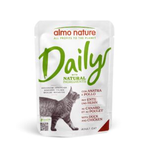 Almo Nature Nassfutter Daily mit Ente und Huhn 70g