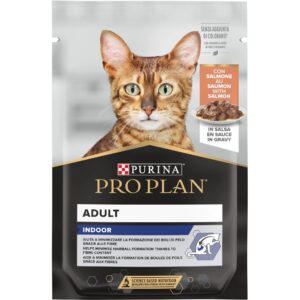 Purina Pro Plan Adult Indoor in Sauce mit Lachs 26 x 85 g