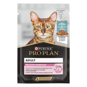 Purina Pro Plan Adult Delicate Digestion in Sauce mit Hochseefisch 26 x 85 g