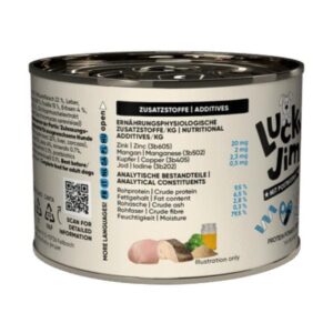 Lucky Jim Nassfutter Mini Adult Huhn und Forelle 200 g