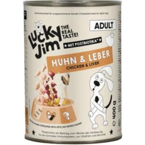 Lucky Jim Nassfutter Adult Huhn und Leber 400g