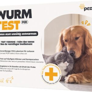 pezz PCR Wurmtest für Hunde und Katzen