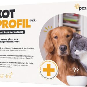 pezz Test grosses Kotprofil für Hunde und Katzen