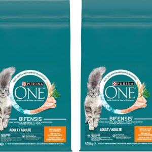 Purina ONE Trockenfutter Adult Huhn und Vollkorn 2 x 9.75 kg